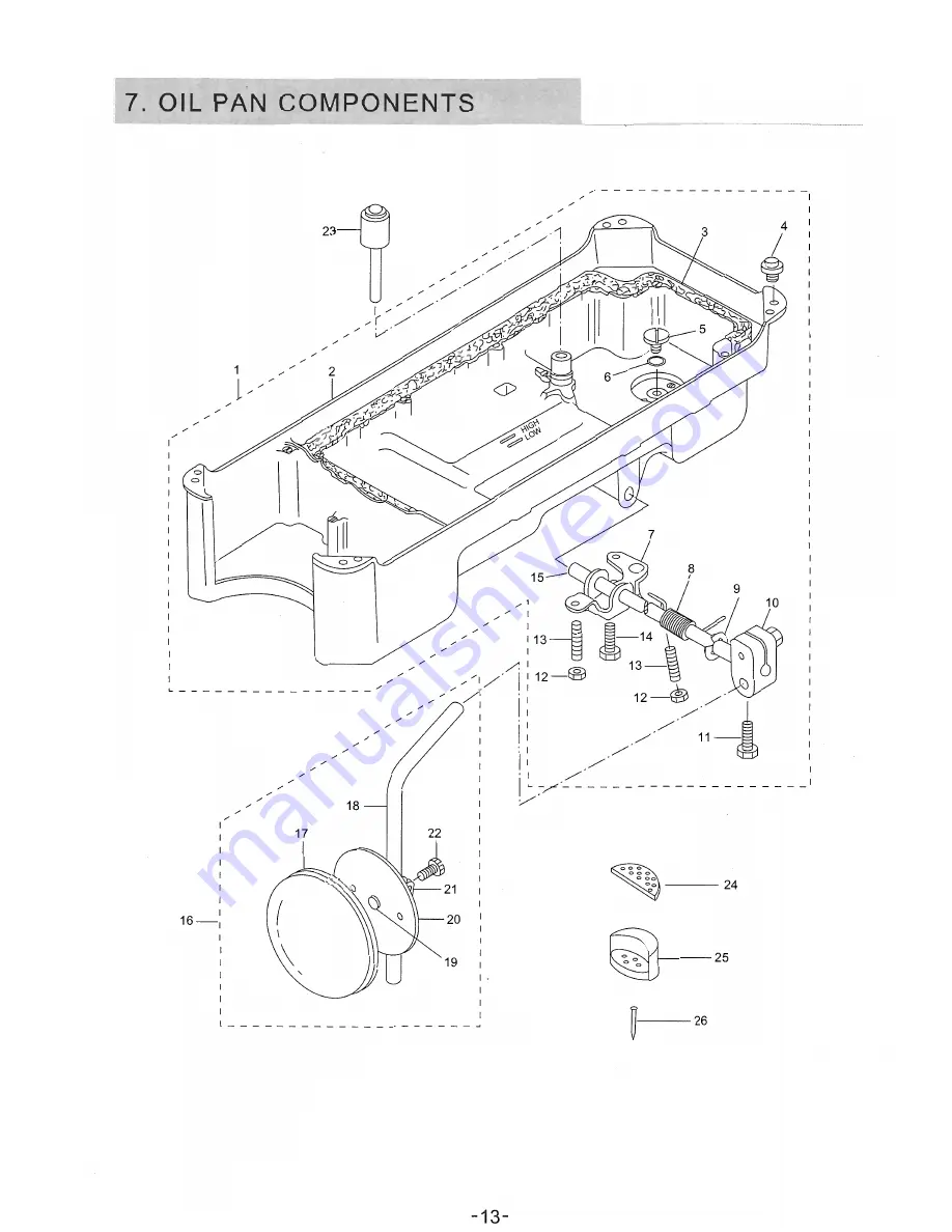 Singer 2591 series Illustrated Parts List Download Page 16