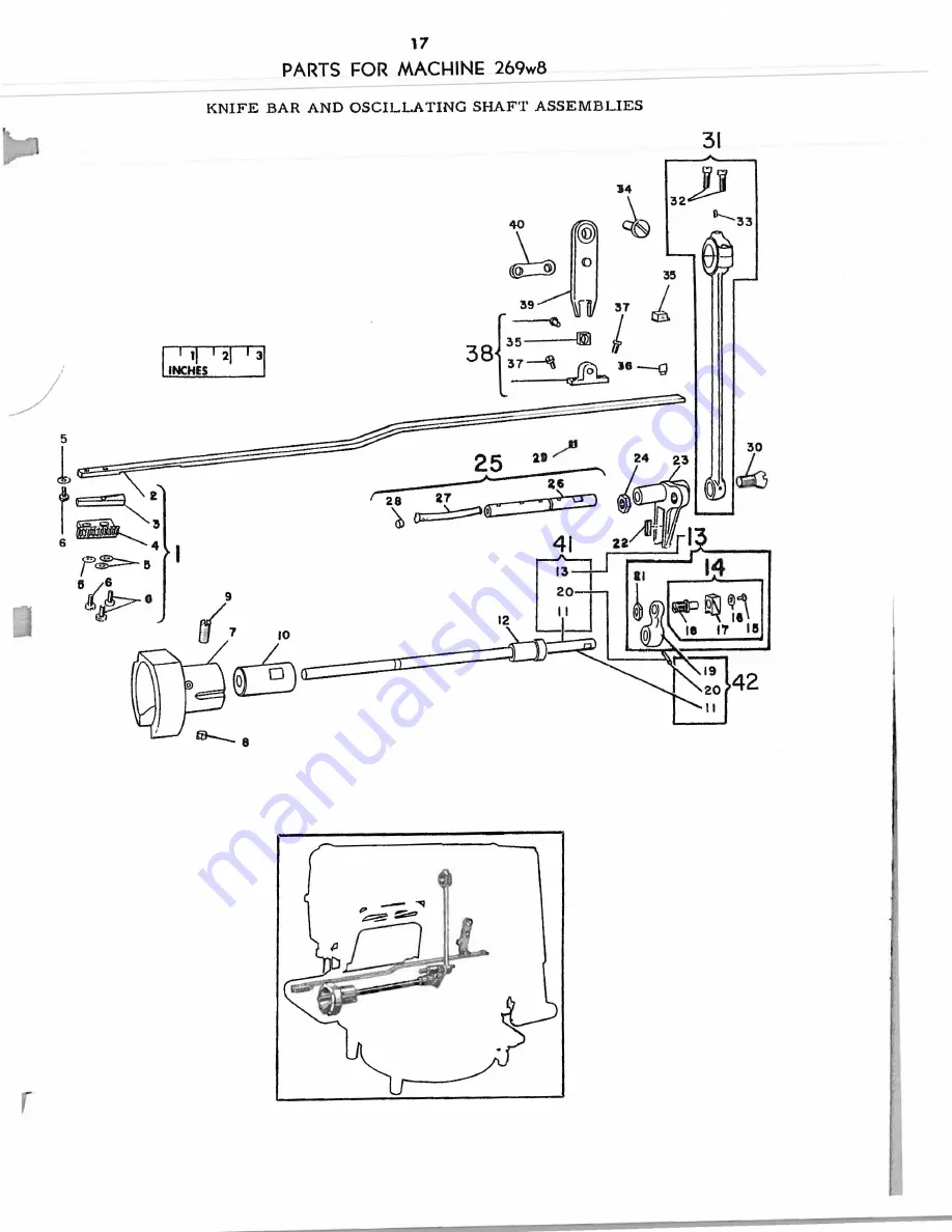 Singer 269W Service Manual Download Page 17