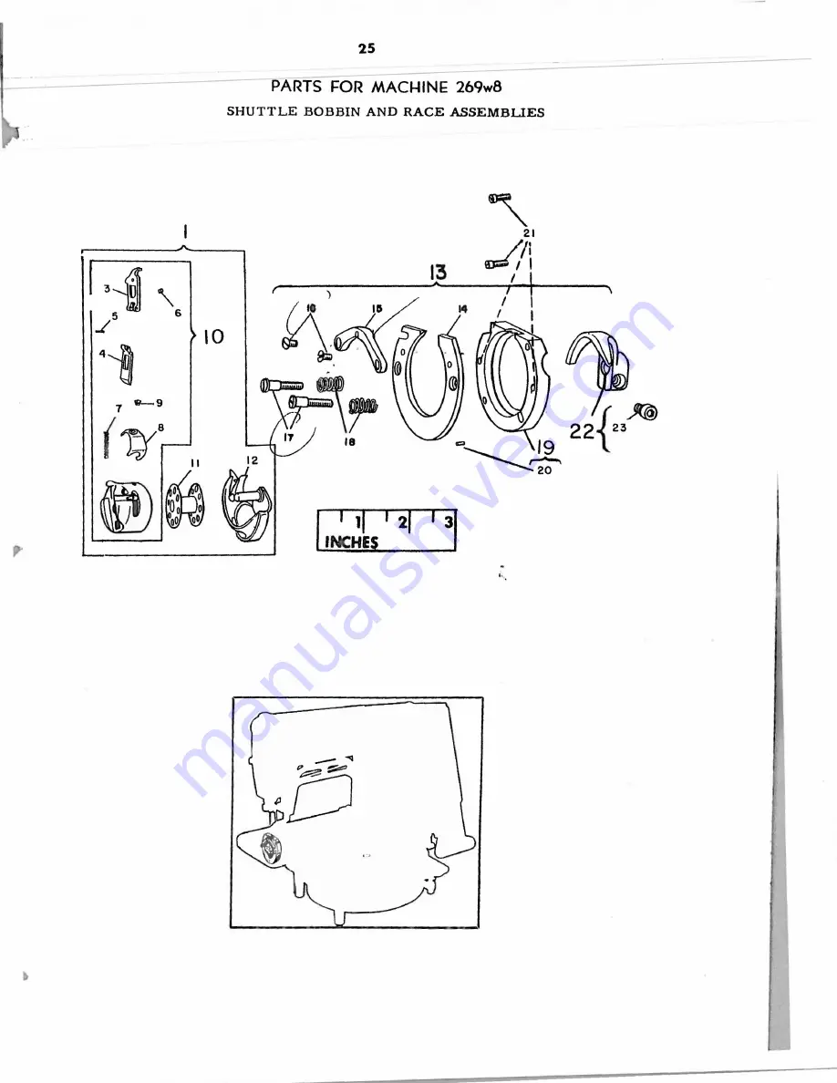 Singer 269W Service Manual Download Page 25