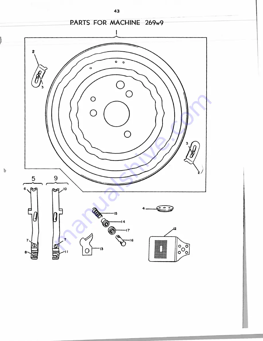 Singer 269W Service Manual Download Page 43