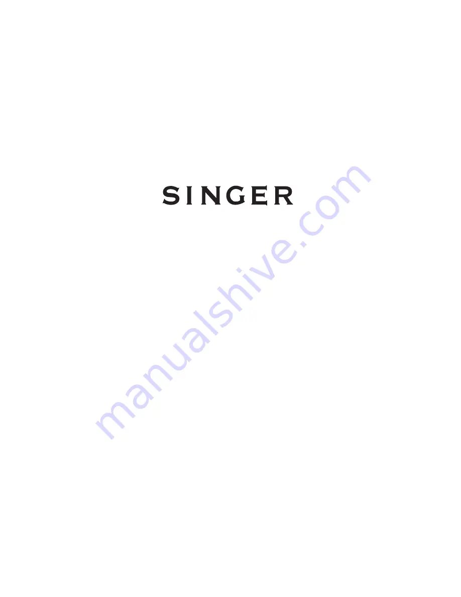 Singer 491D Service Manual Download Page 29