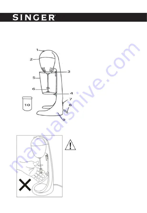 Singer DM-100W-SIM Скачать руководство пользователя страница 16