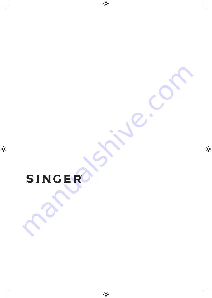 Singer Multi 650 Titanium Instruction Manual Download Page 24