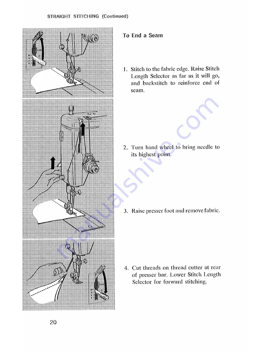 Singer Style-Mate 347 Instructions Manual Download Page 22