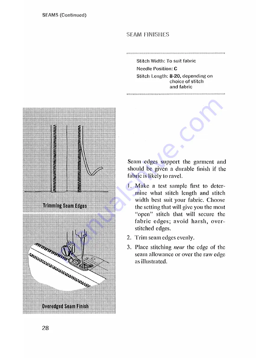 Singer Style-Mate 347 Instructions Manual Download Page 30