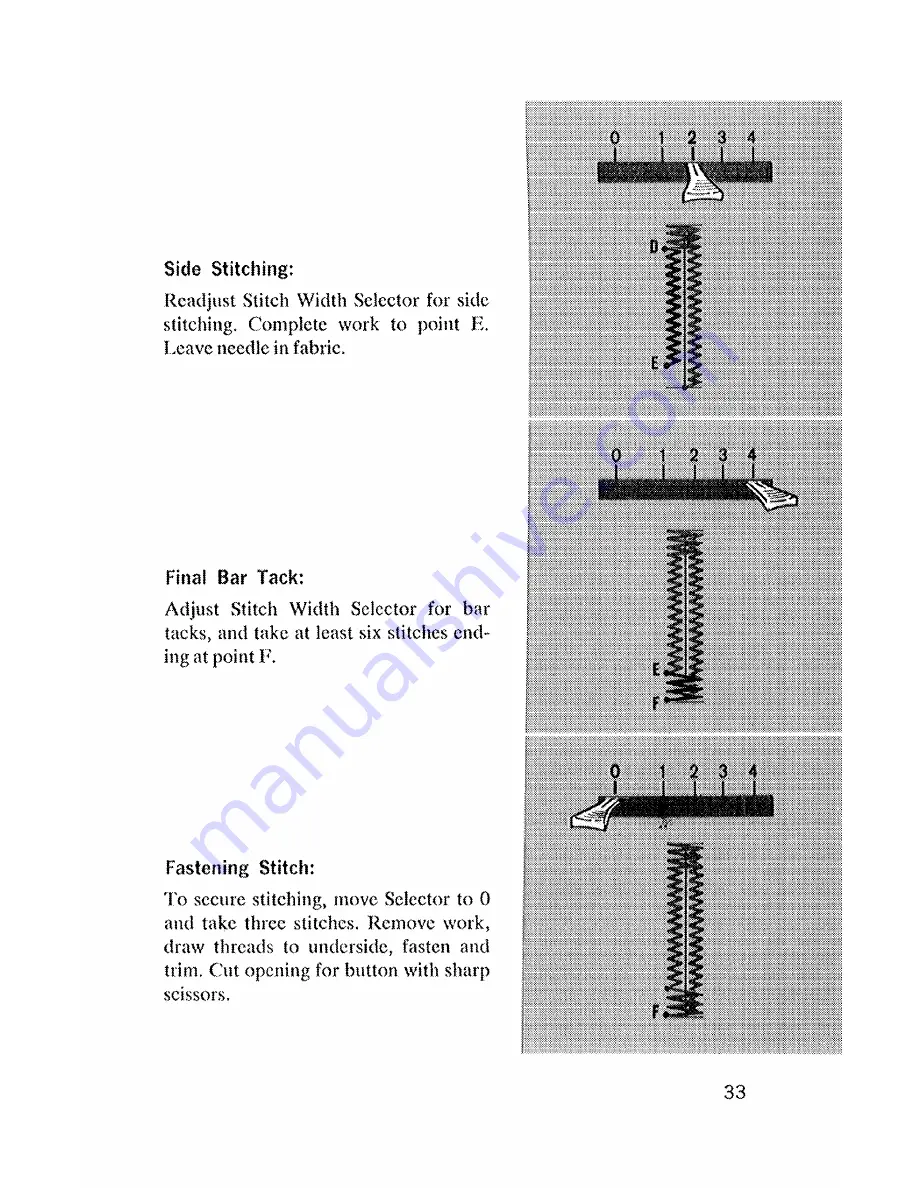 Singer Style-Mate 347 Instructions Manual Download Page 35