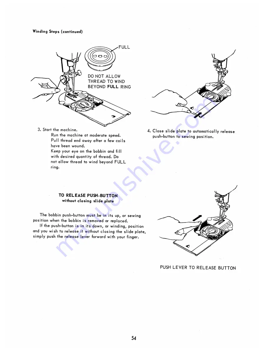 Singer Touch & Sew 600 Скачать руководство пользователя страница 55