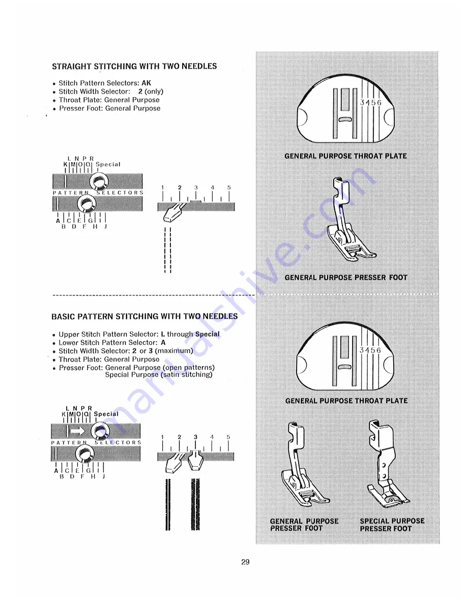 Singer Touch & Sew 600E Instructions For Using Manual Download Page 31