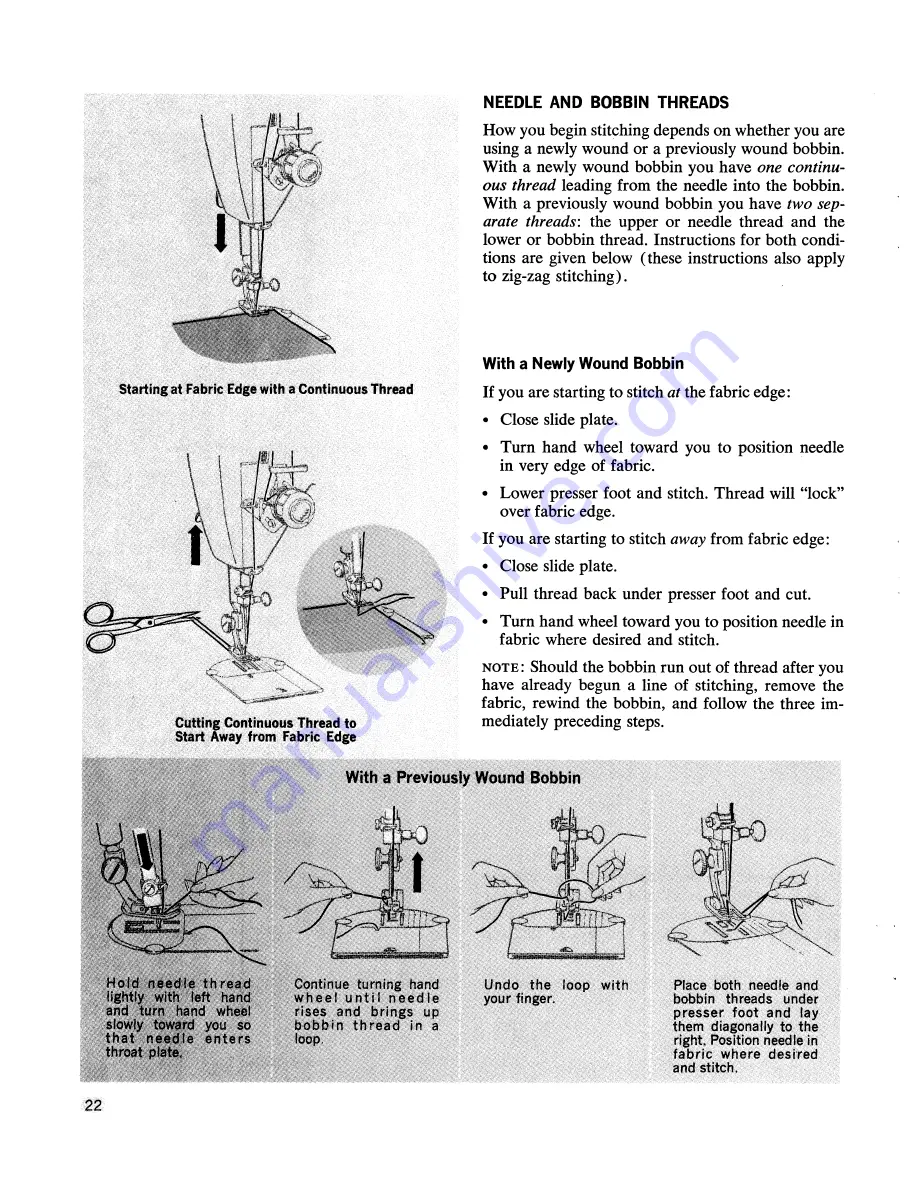 Singer Touch & Sew 648 Instructions Manual Download Page 24