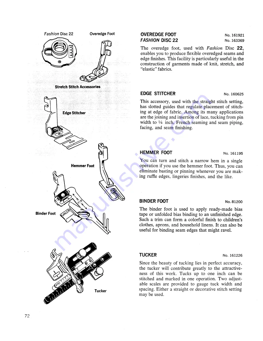 Singer Touch & Sew 648 Instructions Manual Download Page 74