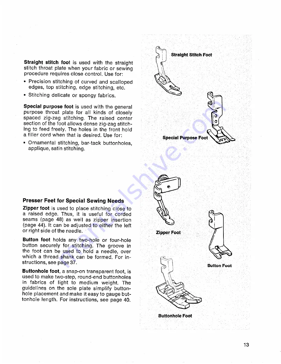 Singer Touch & Sew 758 Instructions Manual Download Page 19