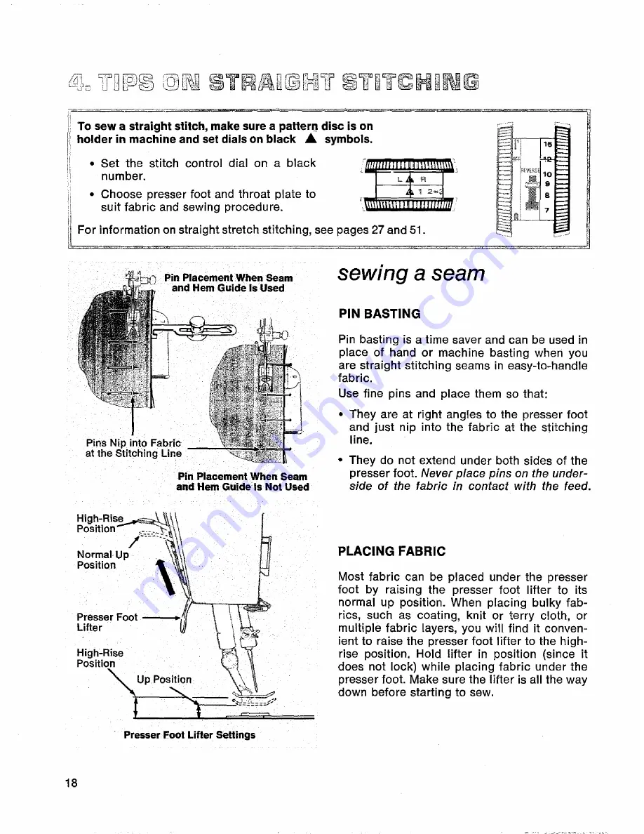 Singer Touch & Sew 758 Instructions Manual Download Page 24