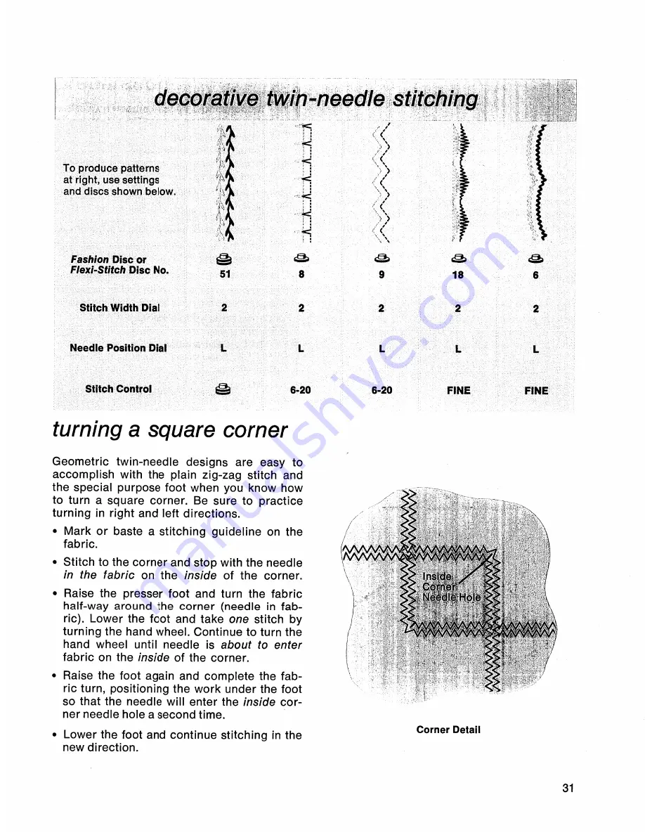 Singer Touch & Sew 758 Instructions Manual Download Page 37