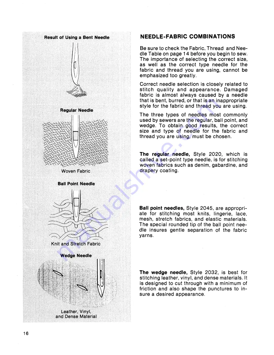 Singer Touch-Tronic 2001 Manual Download Page 22