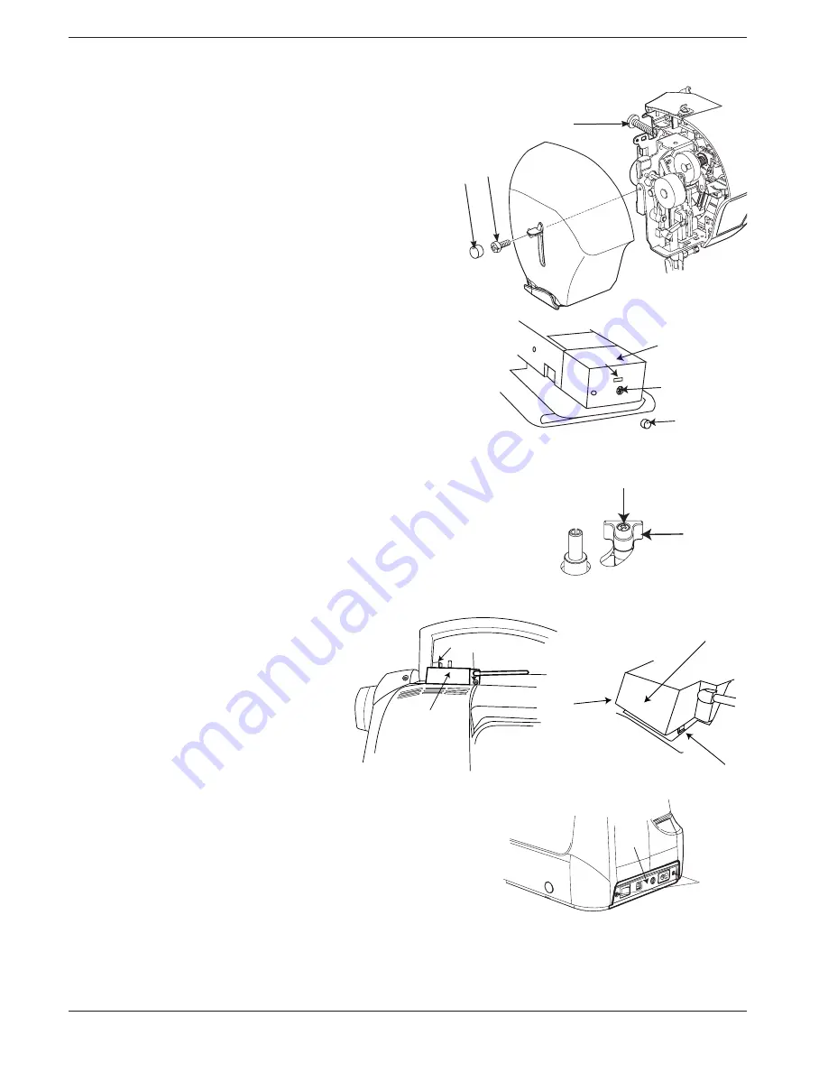 Singer XL-550 Service Manual Download Page 34