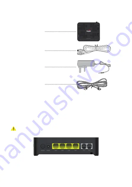 SingTel Optical Network Router Скачать руководство пользователя страница 2