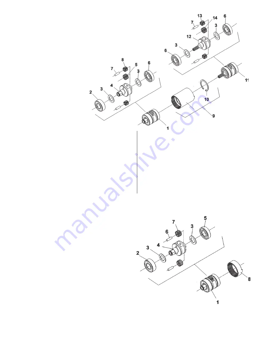 Sioux Tools 1 Series Instructions-Parts List Manual Download Page 24