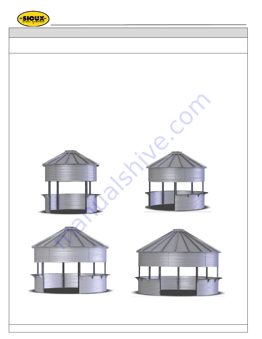 Sioux Tools 12' Diameter Gazebo Installation Manual Download Page 6