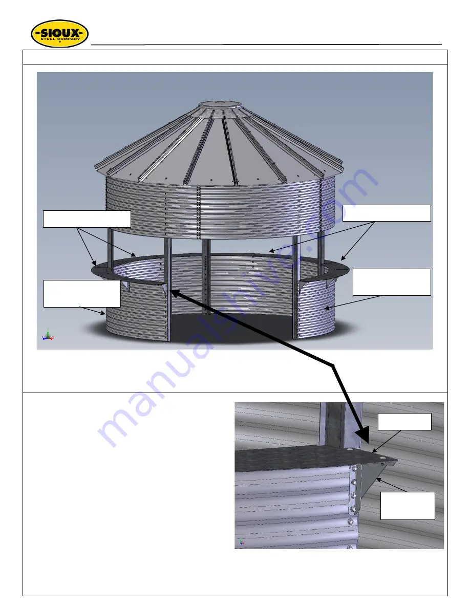 Sioux Tools 12' Diameter Gazebo Installation Manual Download Page 20