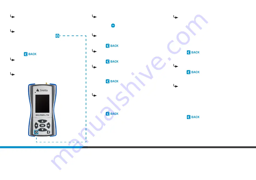 SIRETTA SNYPER-LTEM Quick Start Manual Download Page 2