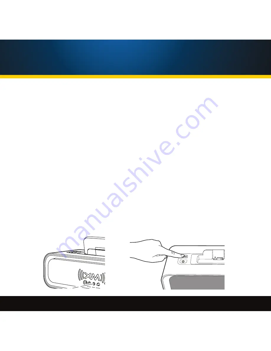 Sirius XM RAdio MIRGE User Manual Download Page 12