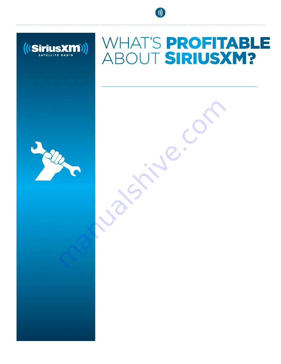 Sirius XM RAdio SXV300 Accessory Manual Download Page 6