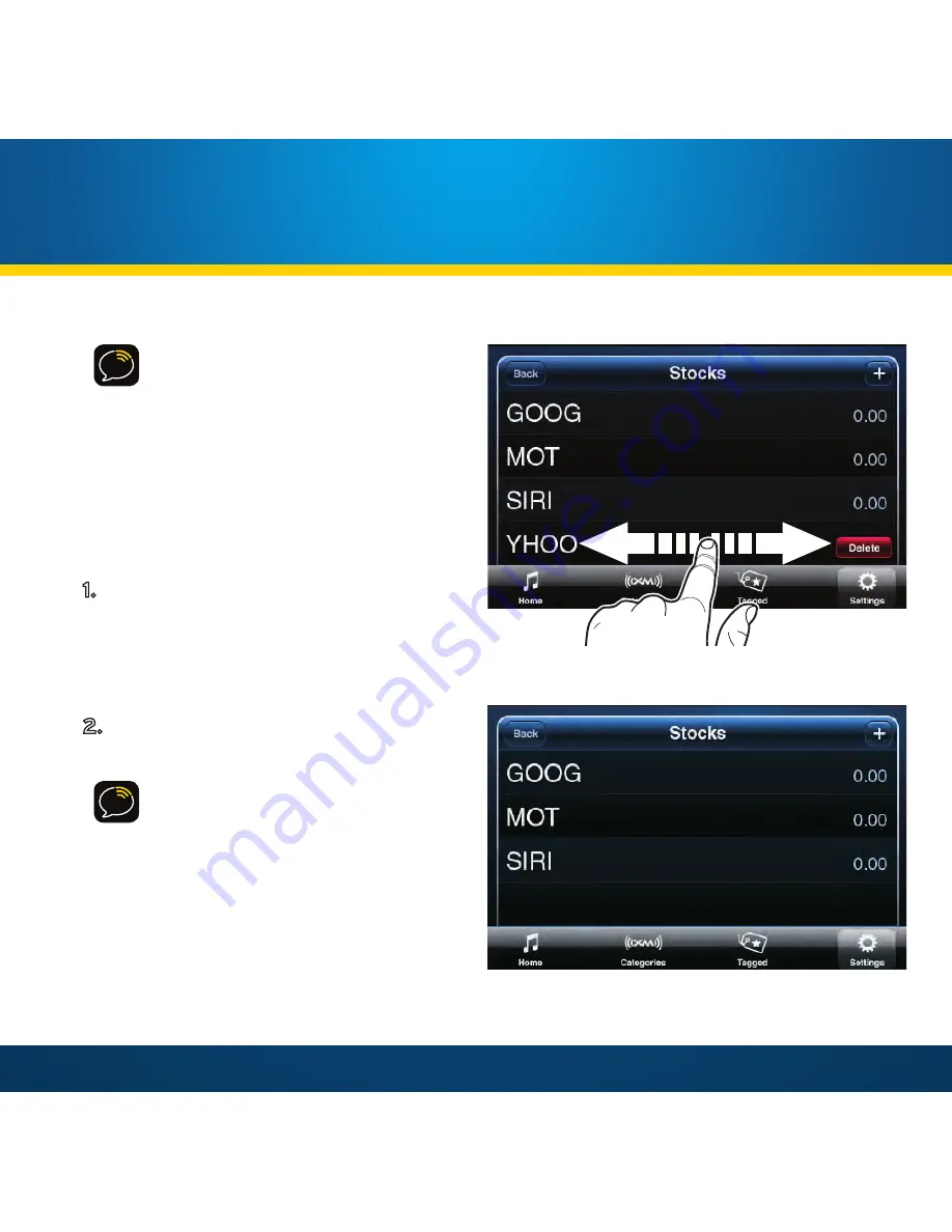 Sirius XM RAdio XM SkyDock User Manual Download Page 70