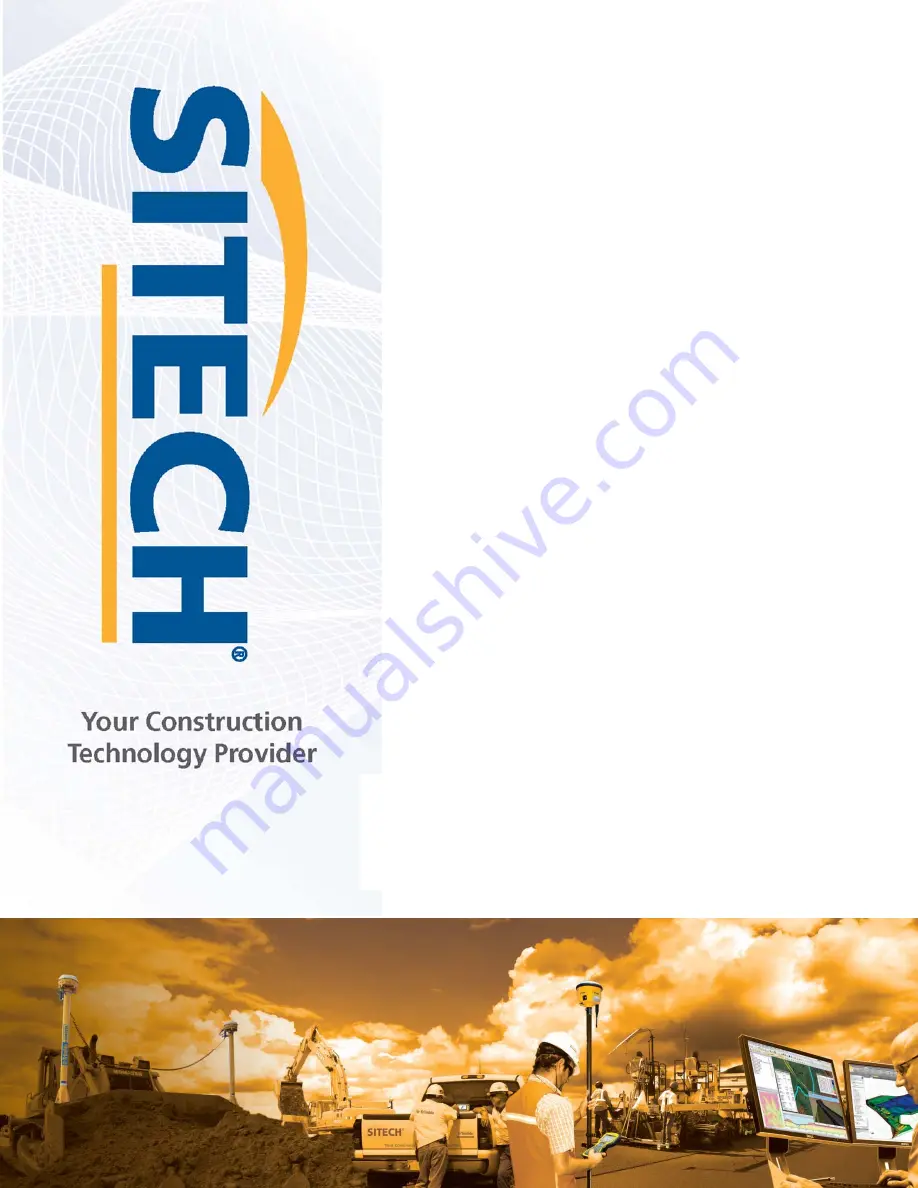 Sitech GCS900 Field Reference Manuals Download Page 1