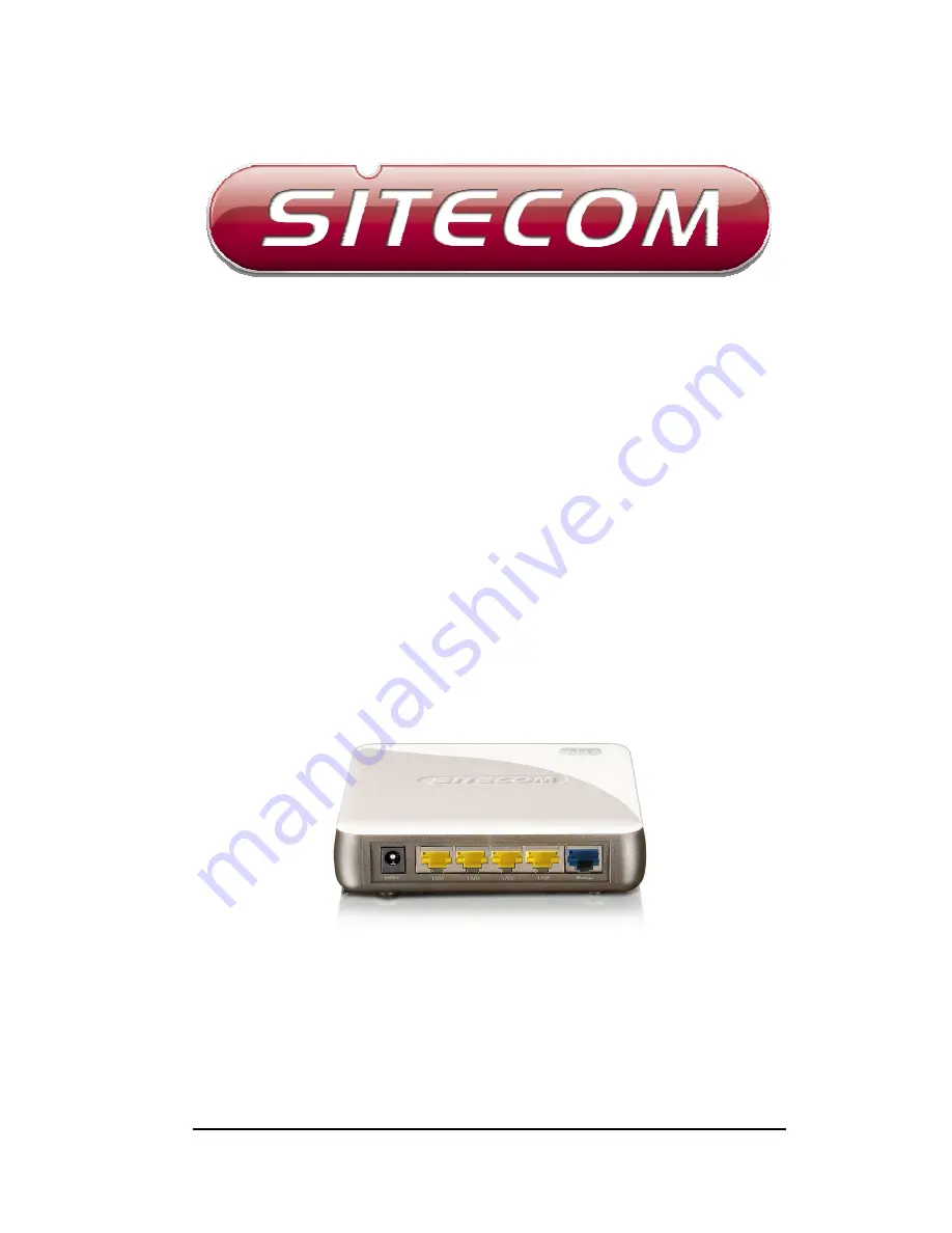 Sitecom WLR-2100 User Manual Download Page 1