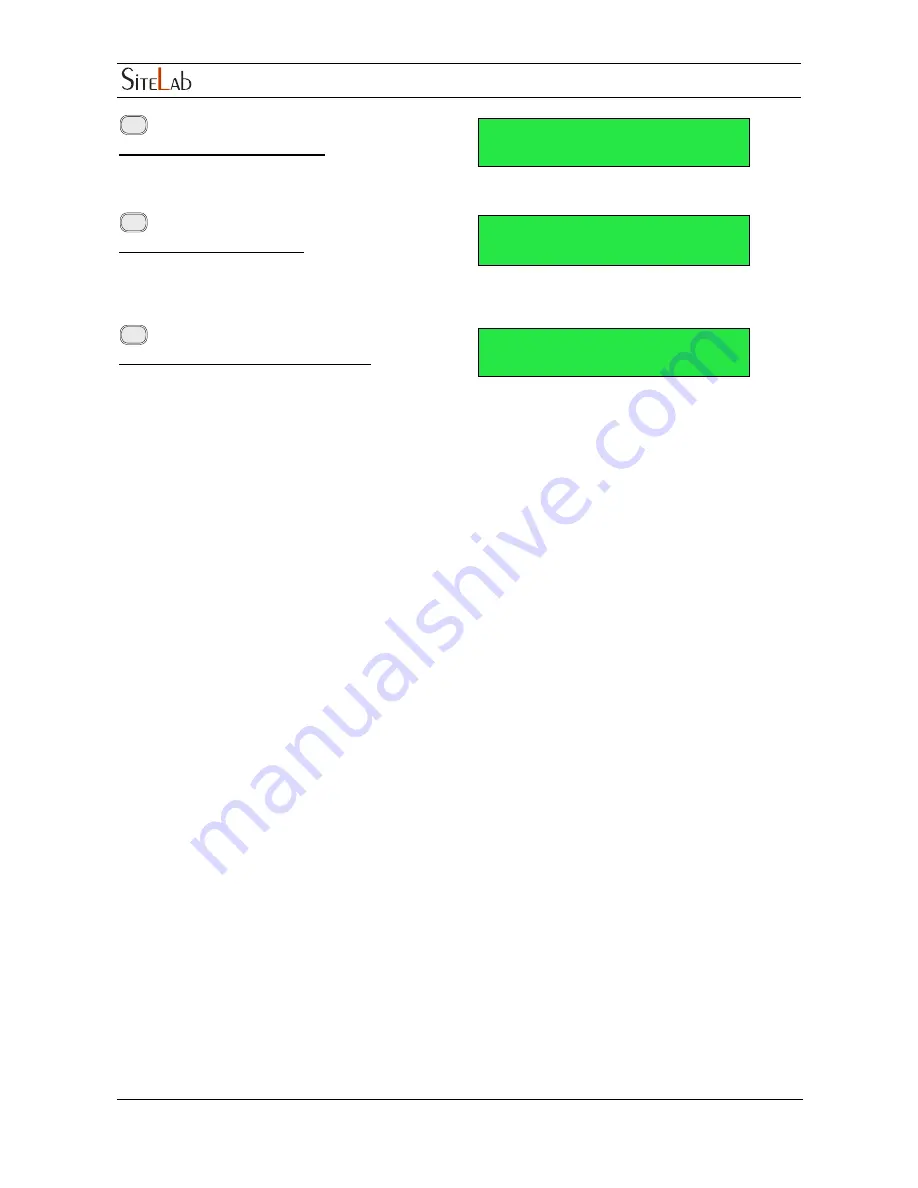 SiteLab SL1188P Instruction Manual Download Page 48