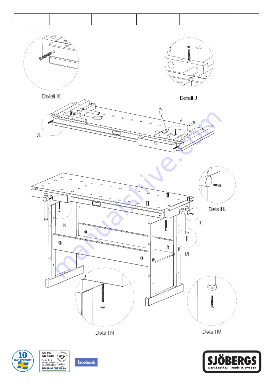 Sjobergs HOBBY PLUS 1340 Скачать руководство пользователя страница 3