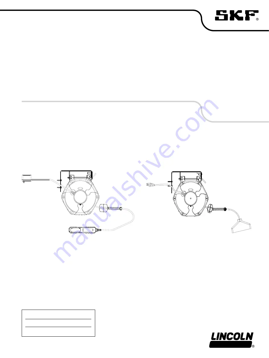 SKF Lincoln 91023 User And Maintenance Instructions Download Page 1