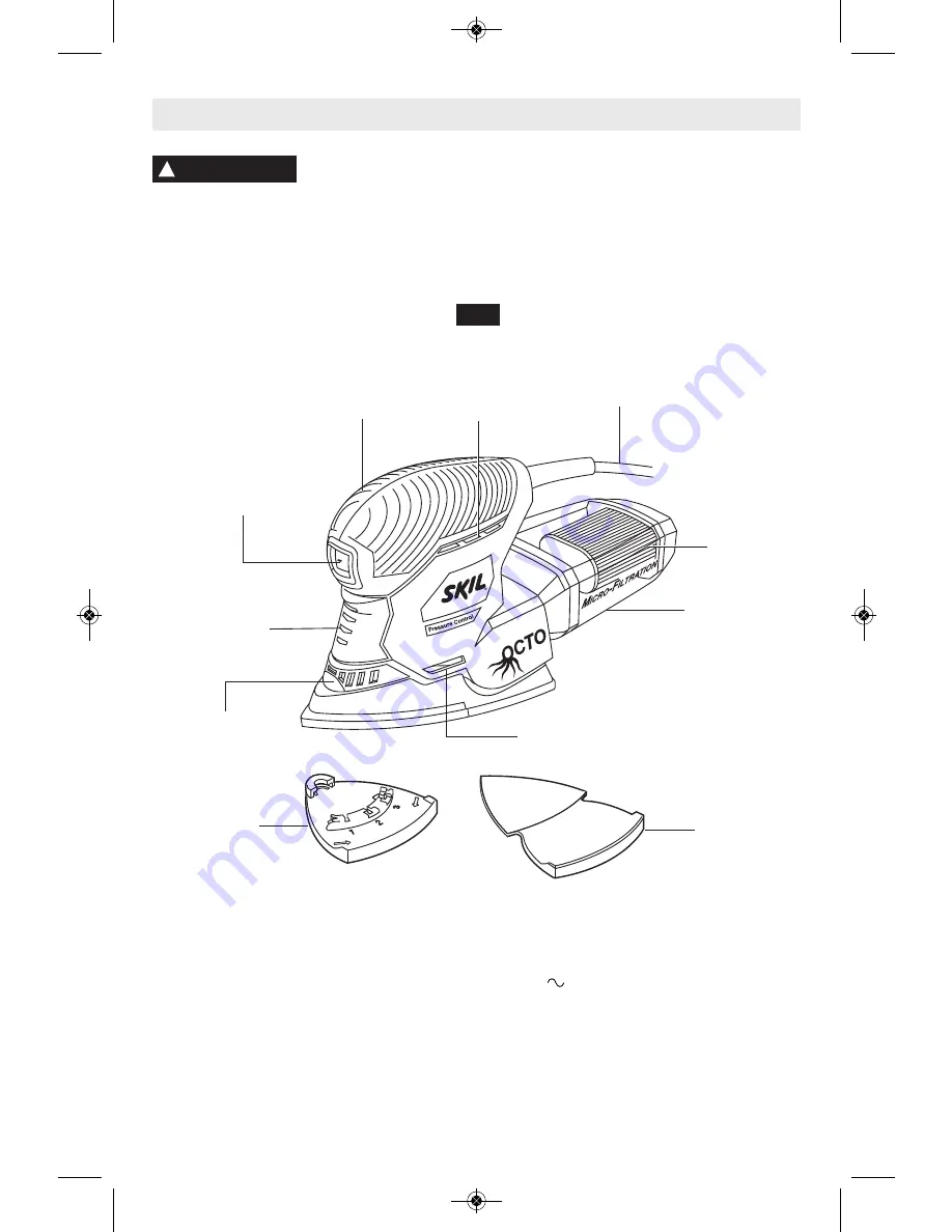 Skil 7302 Operating Instructions Manual Download Page 20