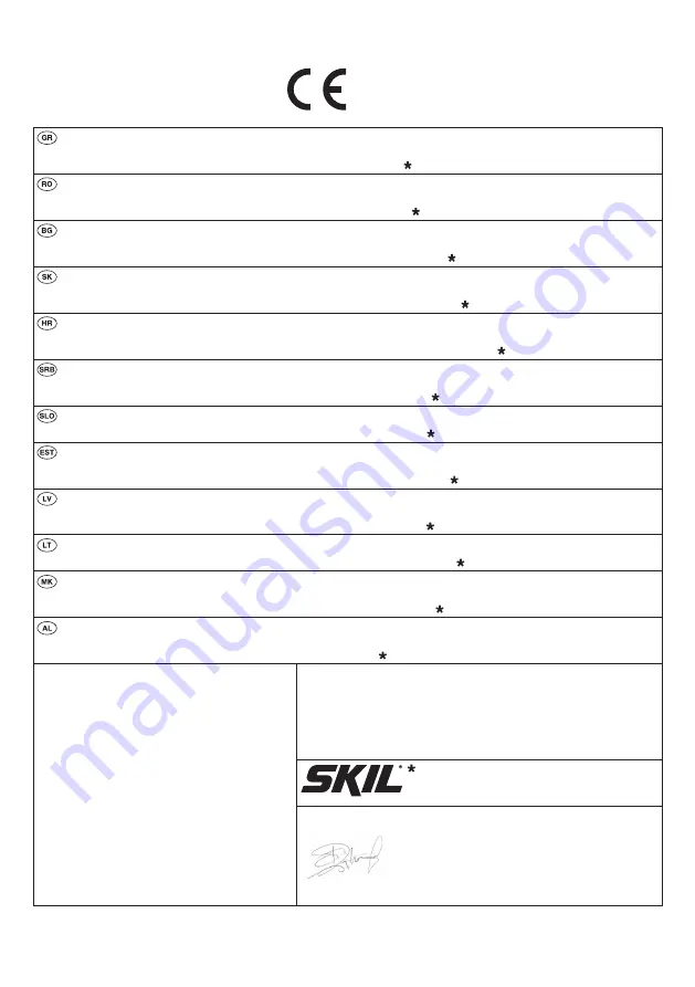 Skil 7520 Скачать руководство пользователя страница 3