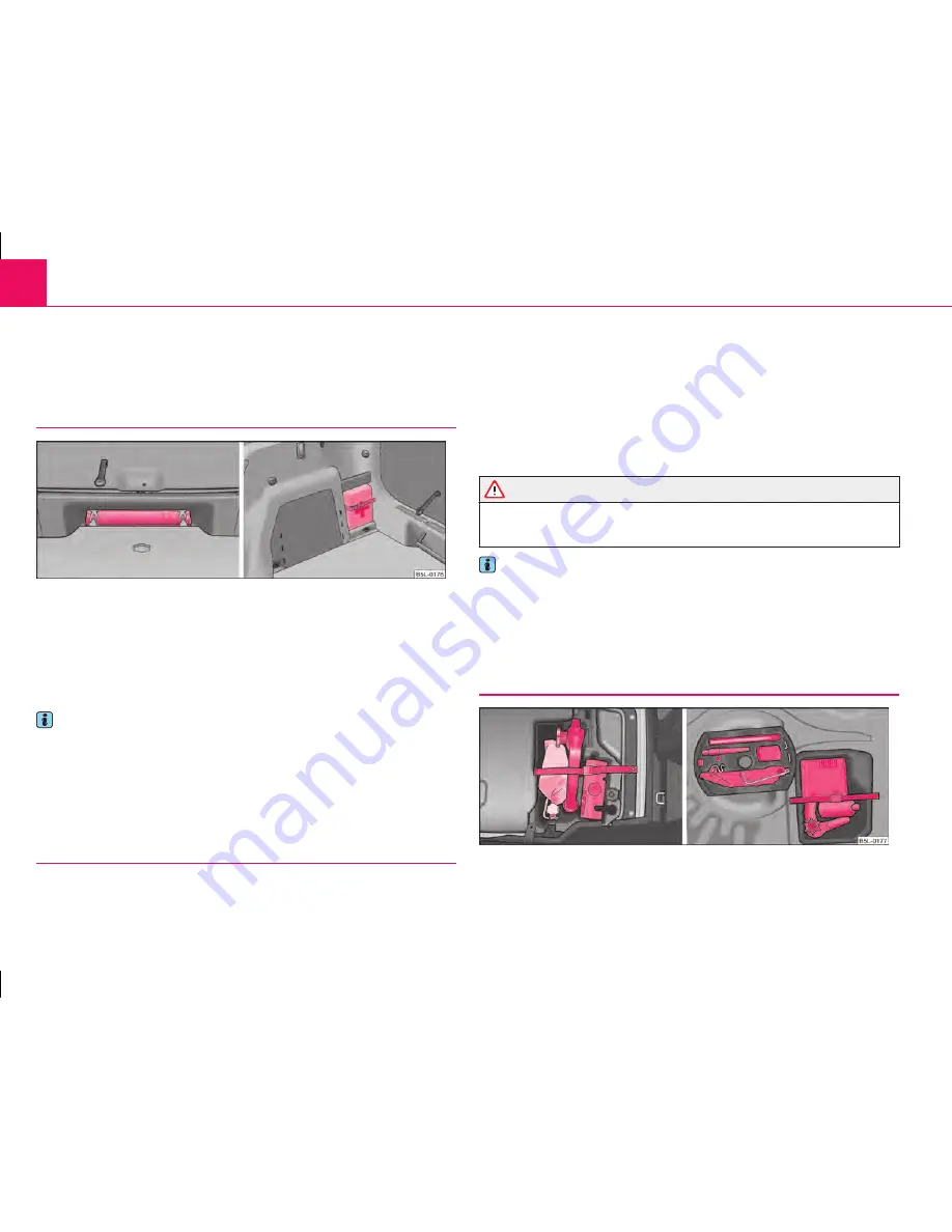 Skoda 2009 Yeti Owner'S Manual Download Page 210