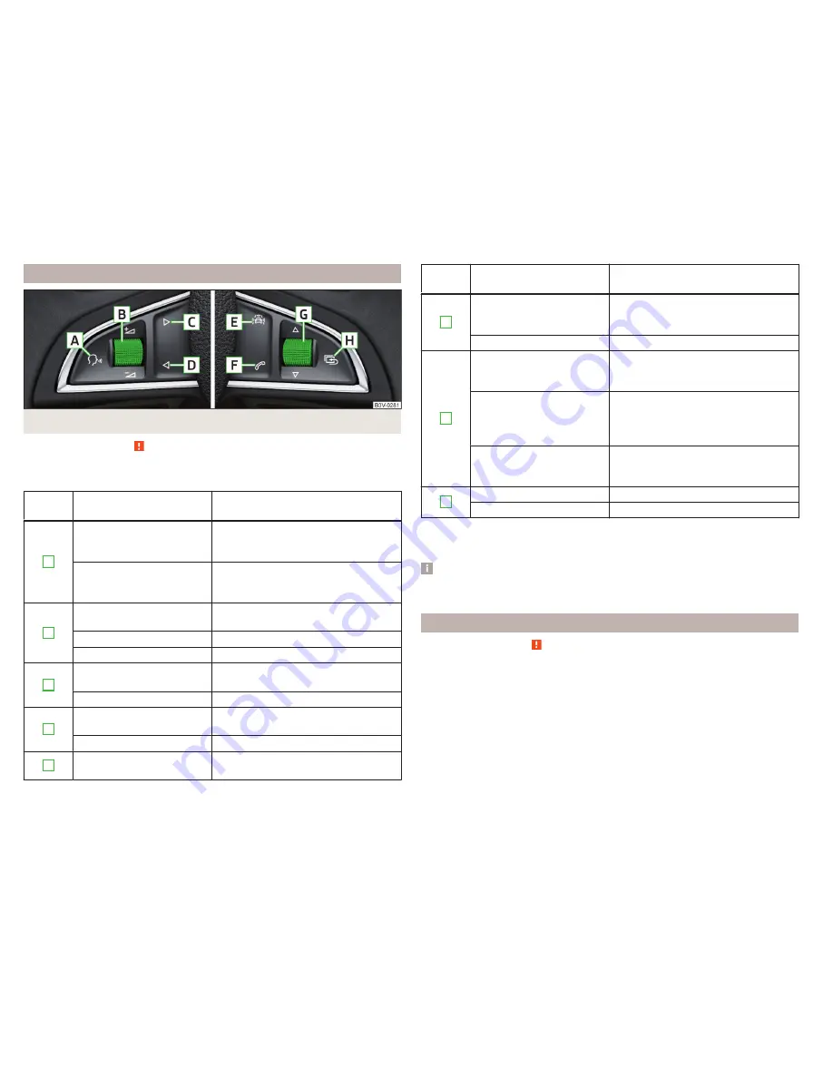 Skoda OCTAVIA Owner'S Manual Download Page 48