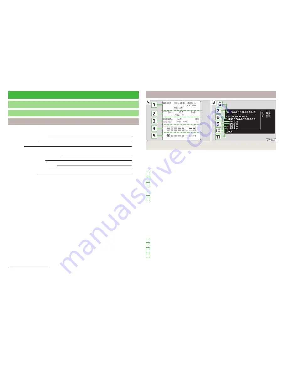 Skoda OCTAVIA Owner'S Manual Download Page 238