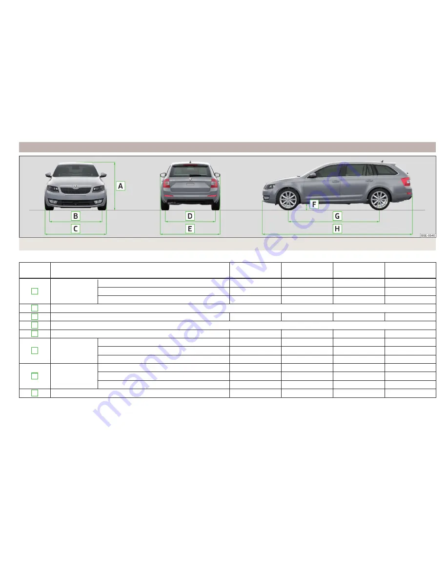 Skoda OCTAVIA Owner'S Manual Download Page 243