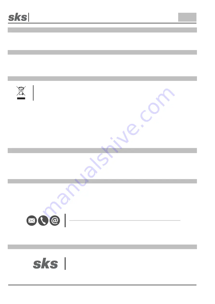 sks 300040 Installation Instructions Manual Download Page 6