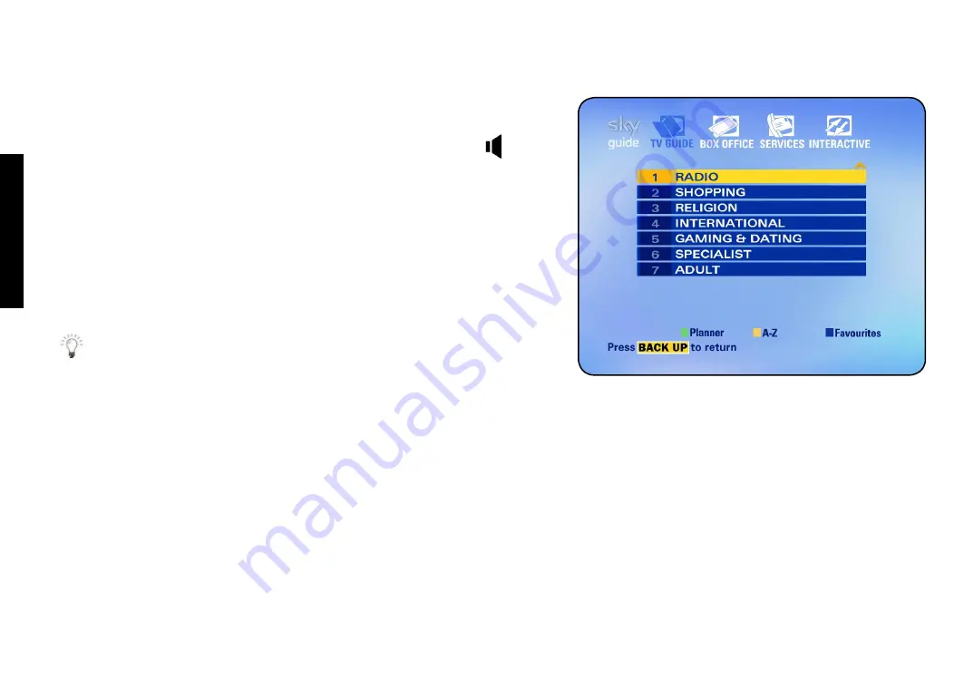 Sky DV3 User Manual Download Page 21