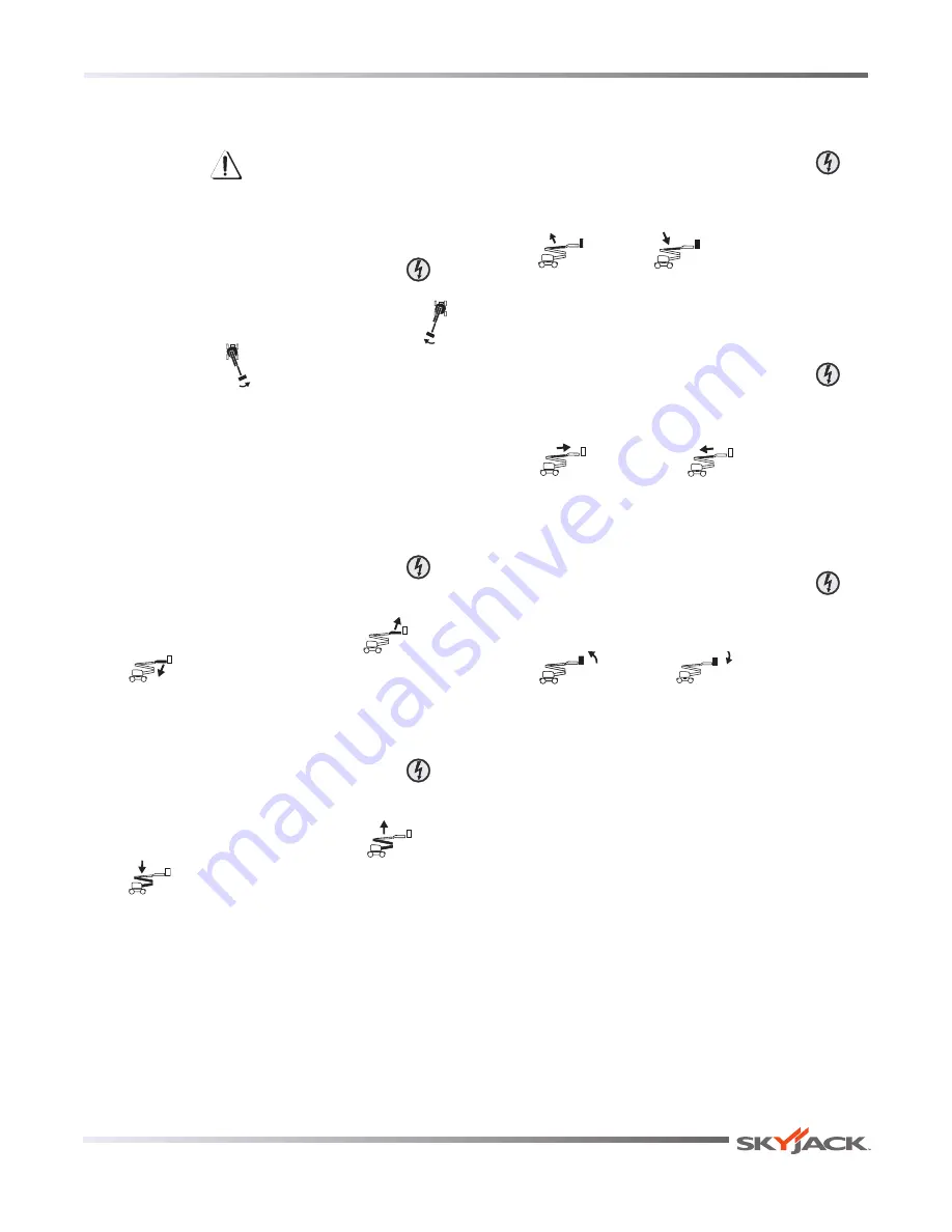 Skyjack SJ 46AJ Operating Manual Download Page 51