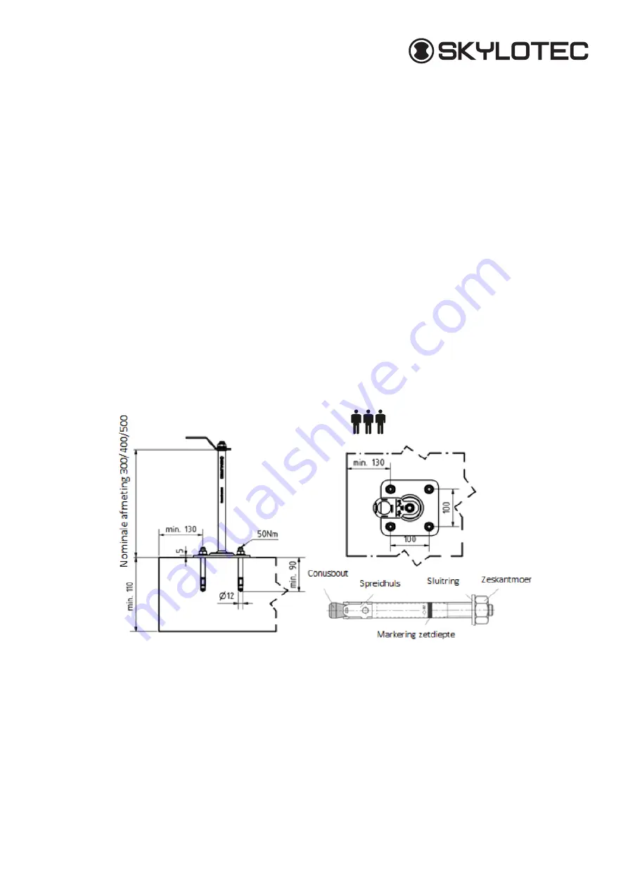 SKYLOTEC SECUPIN SPA-TYP-1-L Instructions For Use Manual Download Page 75