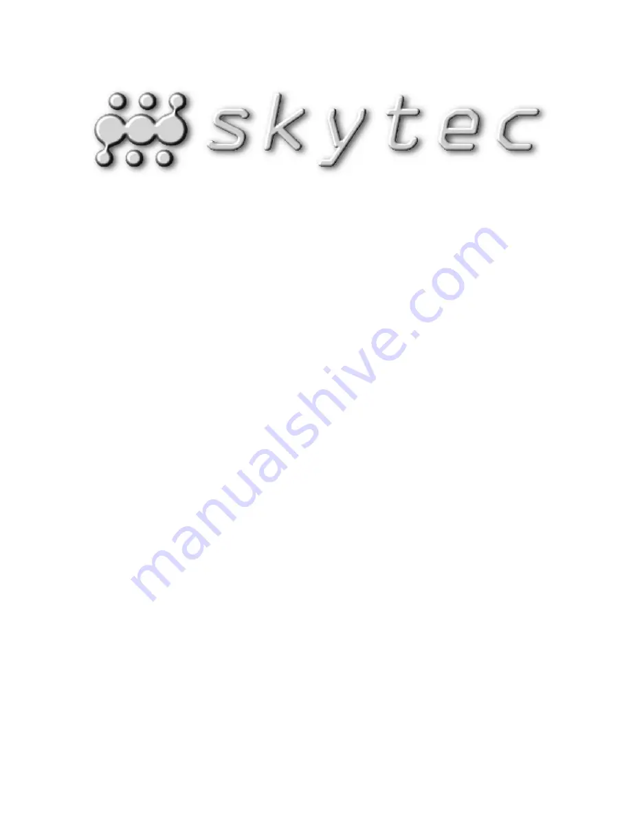 Skytec 150.343 Instruction Manual Download Page 1