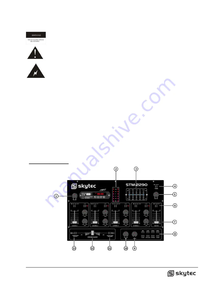 Skytec STM-2290 User Manual Download Page 11