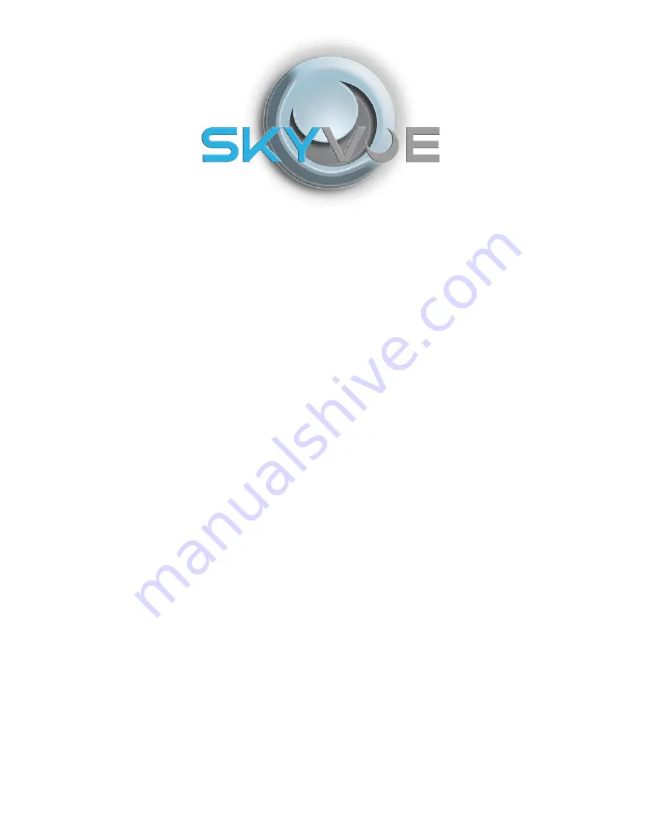 Skyvue C-NXG-32000-DS Owner'S Manual Download Page 3