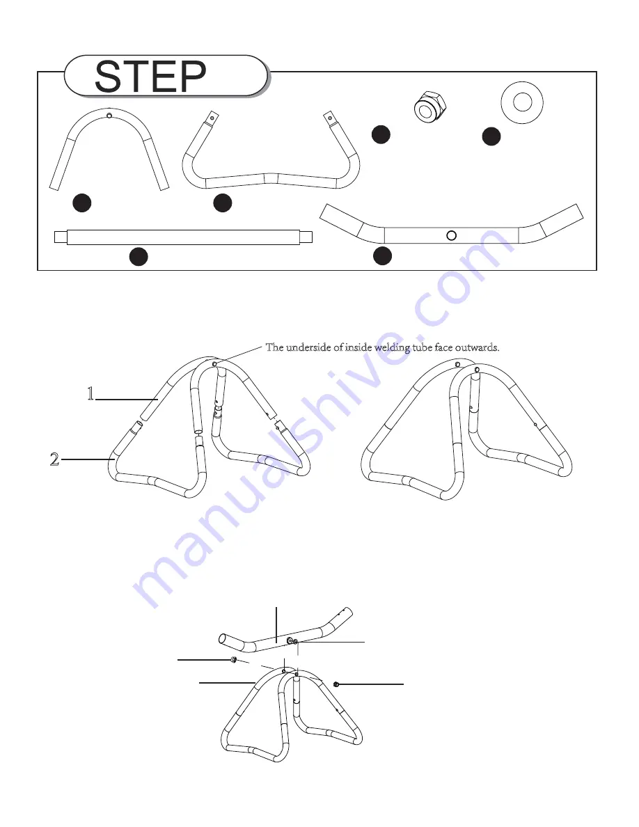 skywalker sports STT200 Assembly Installation, Care Maintenance And User Instructions Manual Download Page 8