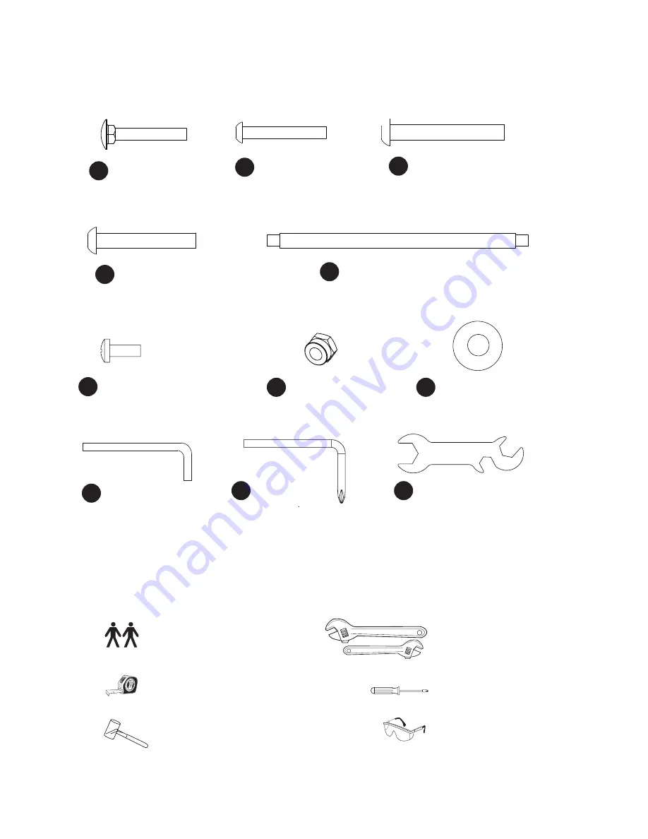 skywalker sports STT200 Assembly Installation, Care Maintenance And User Instructions Manual Download Page 19