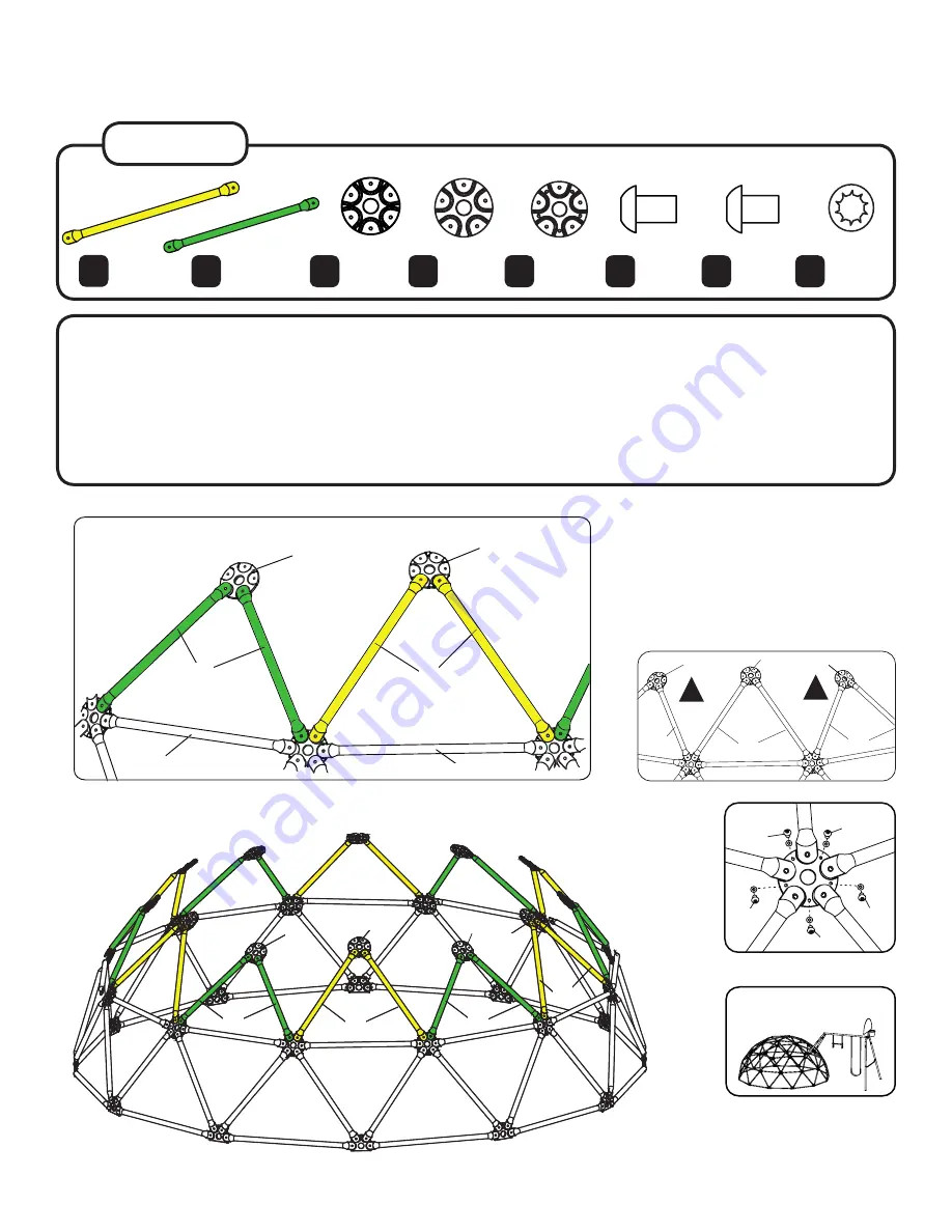 Skywalker Skywalker Sports Geo Dome Assembly, Maintenance & User Manual Download Page 9