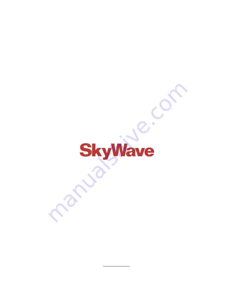 SkyWave SG-7100 Hardware Manual Download Page 56