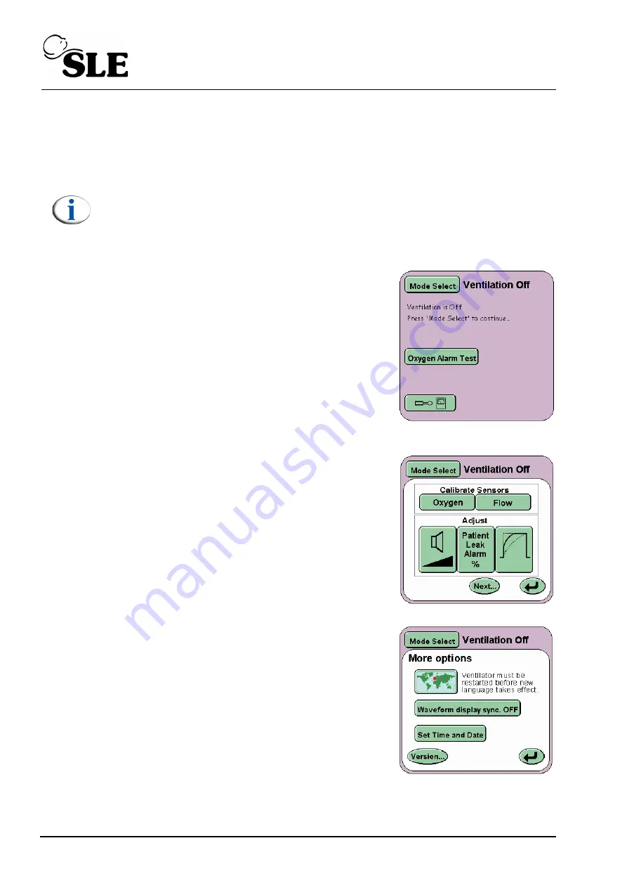 SLE SLE4000 Model B Service Manual Download Page 22